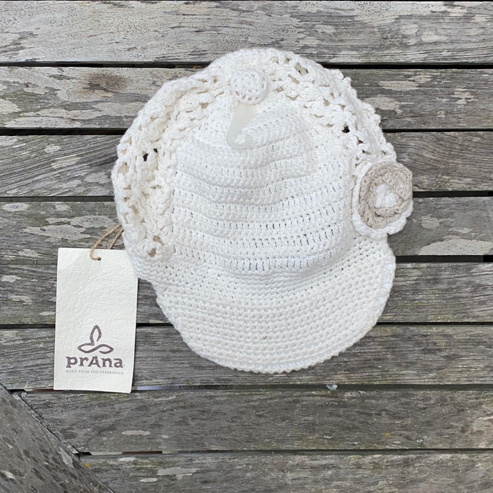 NWT Prana Knit Visor Brimmed Hat